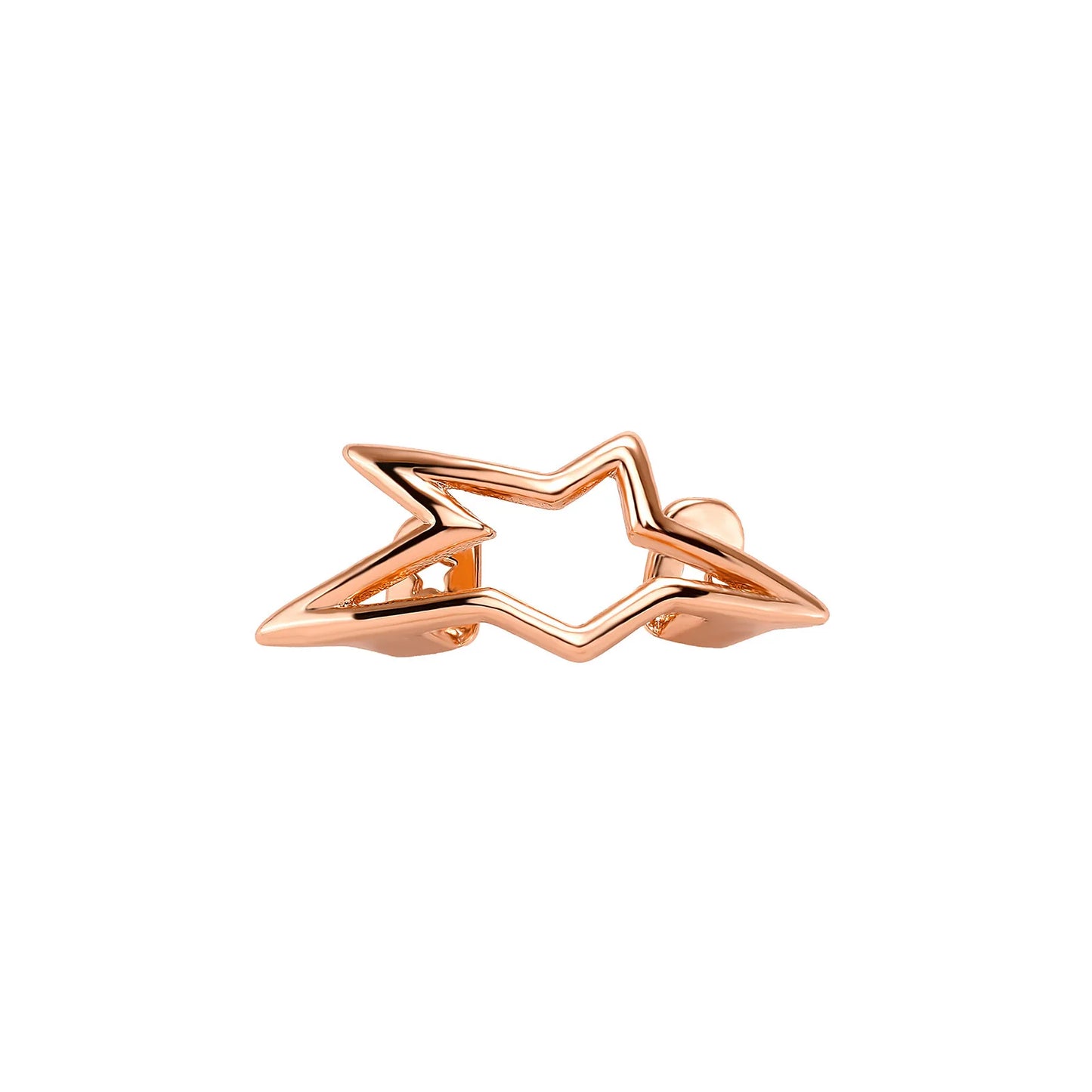 Y2K Cyber Punk Tooth Caps - Glossy Geometric Star Pentagram Grillz Jewelry for Men & Women