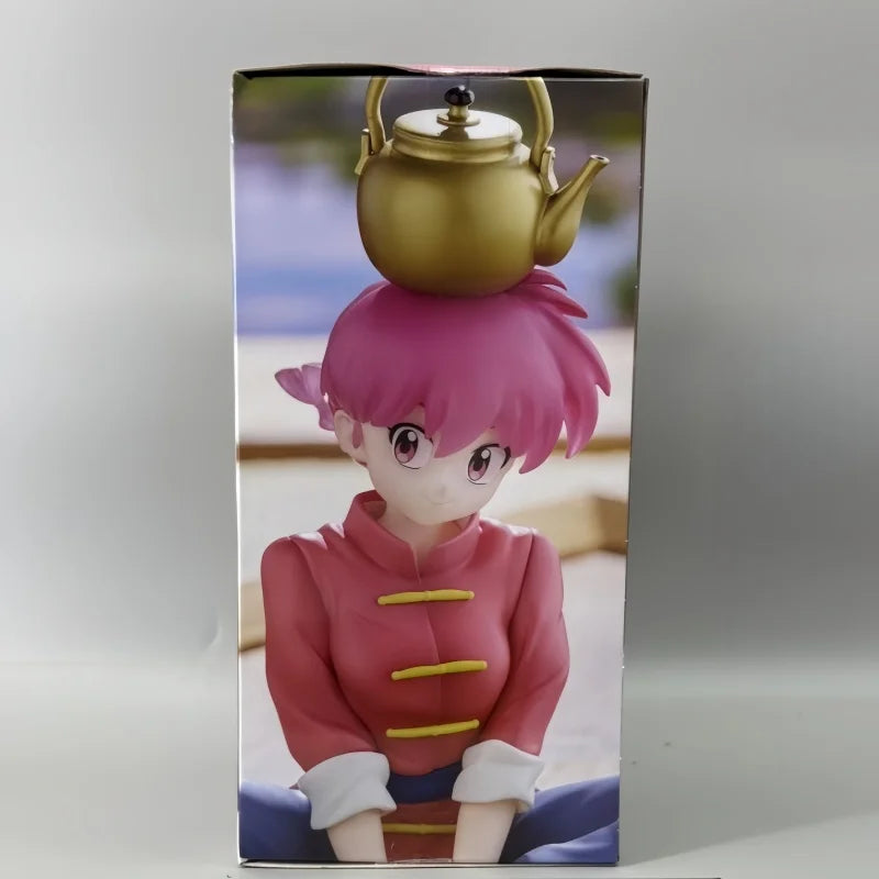 Original SEGA Ranma 1/2 PVC Figure – Luminasta Shampoo, Tendou Akane & Saotome Ranma 19cm Collectible Toy