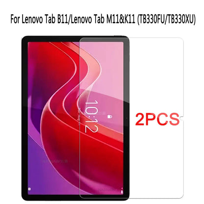 2PCS Tempered Glass Screen Protector for Lenovo Tab P11 Gen 2, M10 FHD Plus, M9, M8, M7, Legion Y700, Xiaoxin Pad 2024, YOGA 11