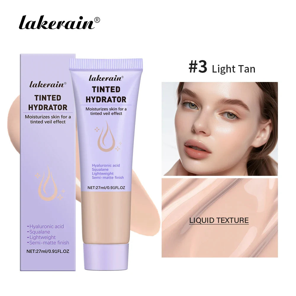 Strong Coverage Tinted Hydrator Makeup – Semi-Matte Finish for Women, Evens Skin Tone & Naturally Moisturizes