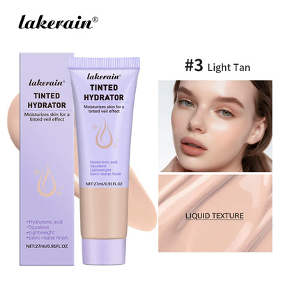 Strong Coverage Tinted Hydrator Makeup – Semi-Matte Finish for Women, Evens Skin Tone & Naturally Moisturizes