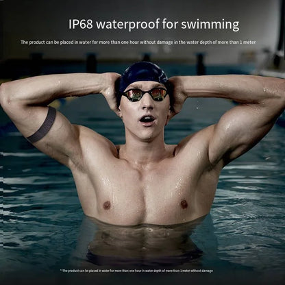 XOSS IPX8 Beat Band Pro – Heart Rate Monitor Armband for Swimming, Running & Fitness Tracking