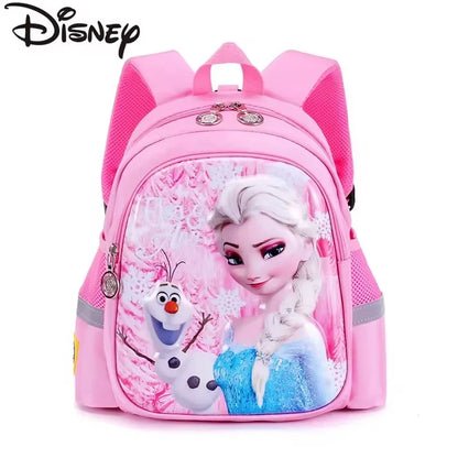Disney Frozen Elsa Kindergarten Schoolbag - Cartoon Shoulder Bag & Backpack for Boys and Girls, Baby Children Handbag