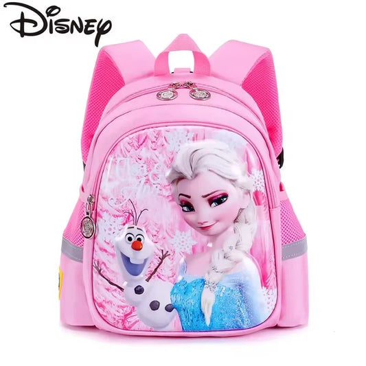 Disney Frozen Elsa Kindergarten Schoolbag - Cartoon Shoulder Bag & Backpack for Boys and Girls, Baby Children Handbag