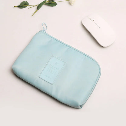 Portable Data Cable Storage Bag: Travel Earphone Wire Organizer Case - Multi-Function Headset Bag for Cables