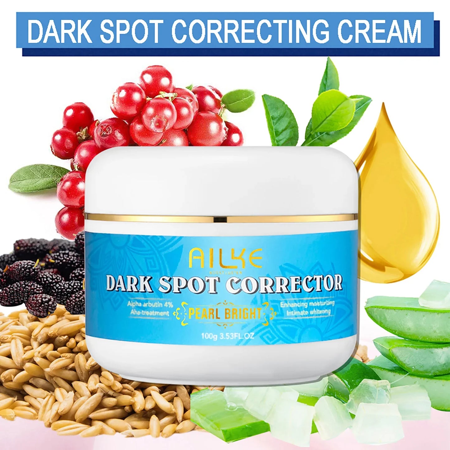AILKE Multi-Vitamin Moisturizer – Body Lotion for Radiance, Whitening & Hydration
