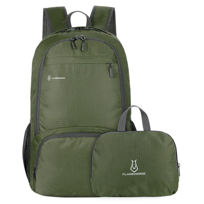 Lightweight Foldable Backpack - Waterproof Packable Daypack for Men & Women, Outdoor Travel, Hiking, Cycling & Camping Shoulder Bag