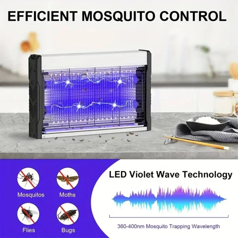 Joyinled UV Mosquito Killer Lamp – Electric Indoor Fly Trap with Hanging Hook for Home, Hotel & Restaurant Insect Control Device