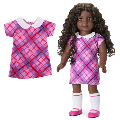 Official Doll Clothes & Accessories – Matching Style Outfits for 18-Inch American & 43cm Reborn Baby Dolls, Our Generation Girl Toys Gift