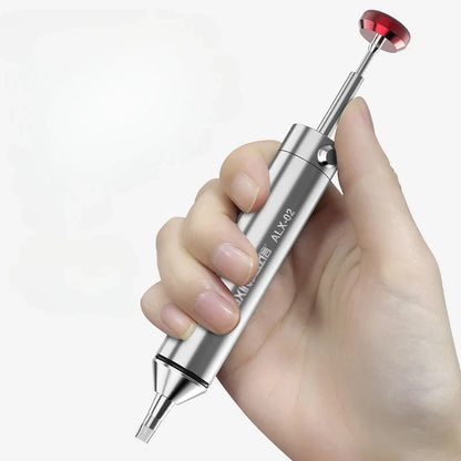 New Aluminum Desoldering Pump – Powerful Solder Sucker Pen for Tin Removal, Welding & Soldering Repair Tool