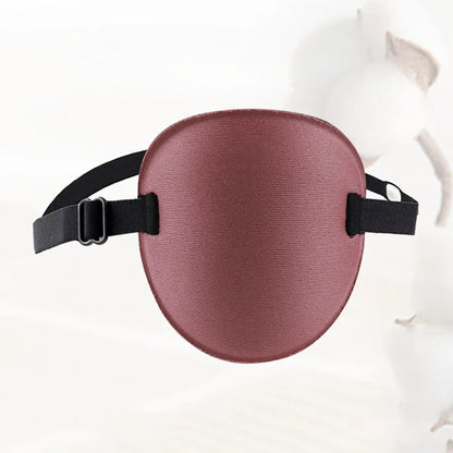 Adjustable Single Eye Patch – 3D Foam Breathable Eyeshade Medical Eye Mask for Strabismus & Amblyopia Training Therapy Use