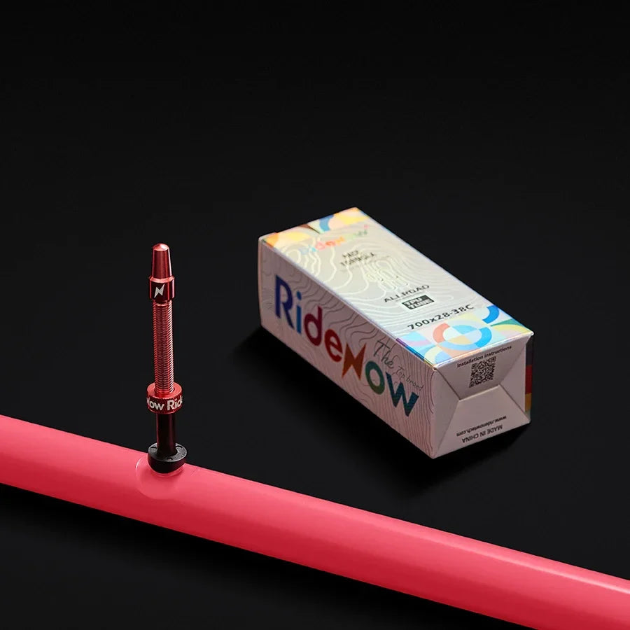 Ridenow Metal Nozzle TPU Inner Tube – External Thread, 700x18-32c Road Bike Inner Tire