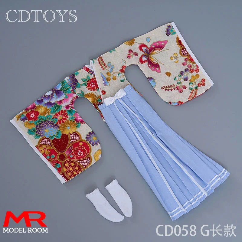 CDToys CD058 1/6 Scale Female Witch Kimono Costume – Doll Clothes for 12" Soldier Action Figures