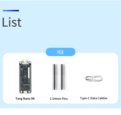 Sipeed Tang Nano 9K FPGA Development Board – GOWIN GW1NR-9 RISC-V with HDMI Output