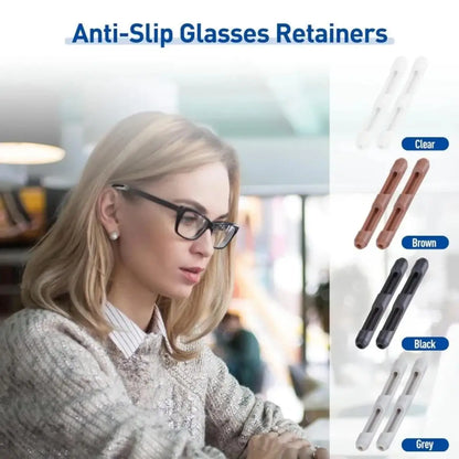 10/20pcs Anti-Slip Silicone Glasses Sleeves — Eyewear Ear Hook Protectors & Anti-Drop Accessories