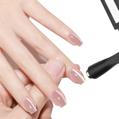 5 in 1 Cat Eye Magnet for Nail Art – Multifunctional Cross Design for Cat Eye Gel Polish & Strong Nail Magnet Tool
