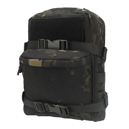 Mini Hydration Tactical Backpack – Outdoor Water Bladder Carrier with Zipper Pouch, 1000D Nylon for Hunting & Sports