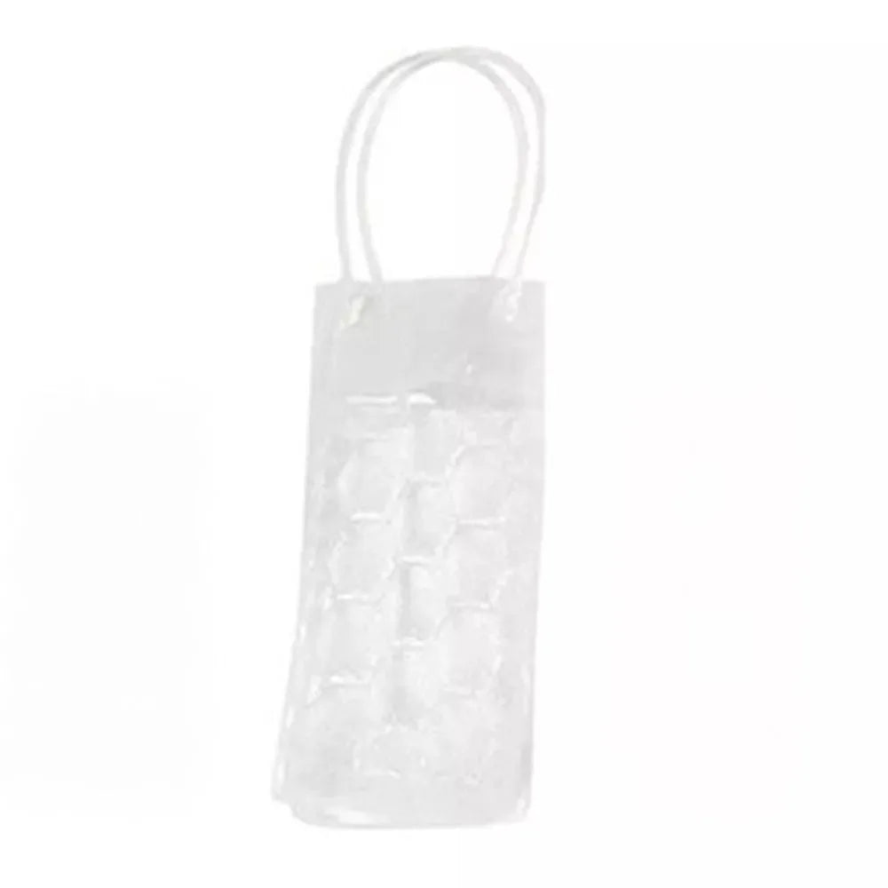 Portable Insulated Wine & Beer Tote Bag — PVC Cooler Handbag for Outdoor Use