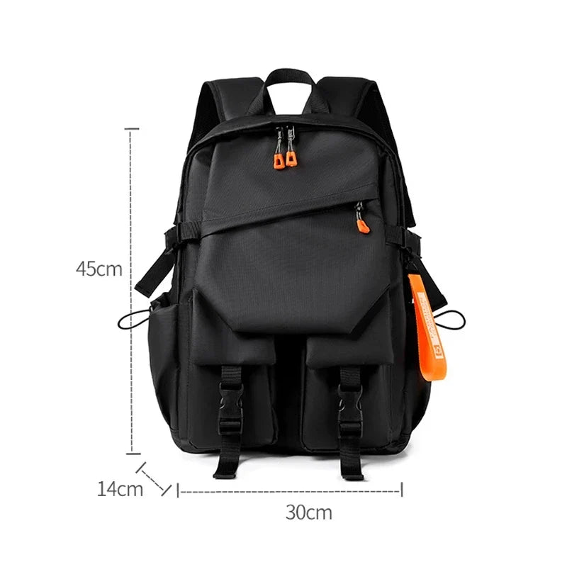High-Quality Luxury Men's Backpack | 15.6 Laptop Backpack | Waterproof Travel Bag | Fashionable School Backpacks