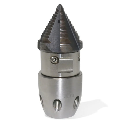 High Pressure Rotating Nozzle 1/2 M22 & 3/8 – Sewer & Sludge Cleaning Water Gun Nozzle for Pressure Washing