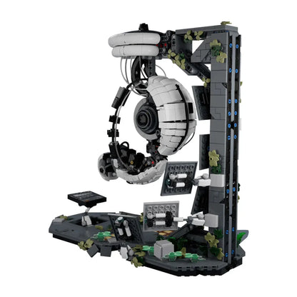 MOC Portal 2 GLaDOS Robot Building Blocks — Aperture Lab DIY Brick Toy Gift