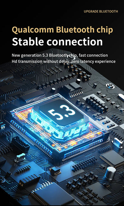 Qualcomm Bluetooth 5.3 aptX/HD/LL Audio Adapter | 3.5mm AUX, R/L Wireless Stereo Receiver & Transmitter for Dual Bluetooth Device Connection