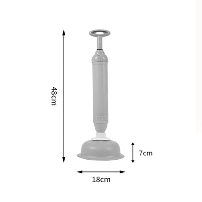 Multifunctional Silicone Toilet Plunger – High Pressure Vacuum Pump Anti-Blocking Drain Cleaner Tool