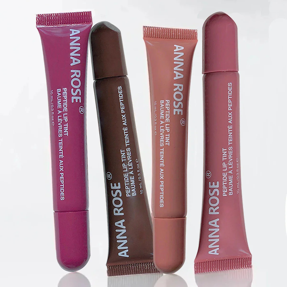 4-Color Lip Balm Set – Long-Lasting Moisturizing Gel with Coffee & Raspberry Lip Care Essence, Perfect Valentine’s Day Gift