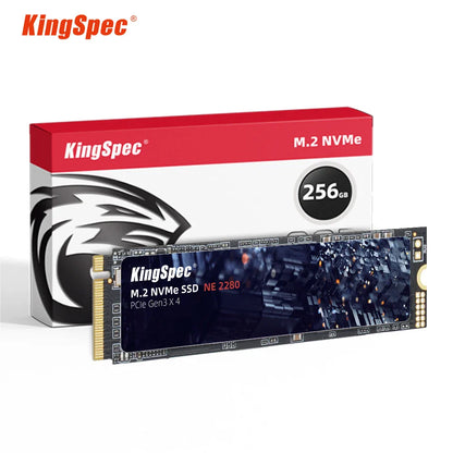 KingSpec M2 SSD NVMe – 128GB, 256GB, 512GB, 1TB PCIe 3.0 Internal Solid State Drive for Laptop & Desktop 2280