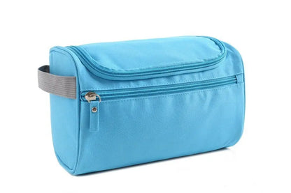 Portable Waterproof Makeup Bag – Unisex Cosmetic Organizer and Toiletry Hanging Pouch for Women and Men