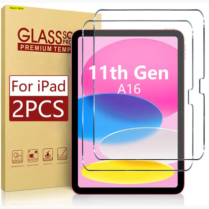 Tempered Glass Screen Protector for iPad 11th Gen (2025, A16) – 9H Hardness, Premium Tablet Protection Film