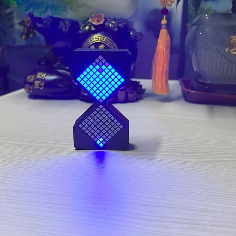 Gravity Sensing Cyber Style LED Electronic Hourglass Timer – Adjustable 1–30 Min Digital Sand Clock with Tech Design DIY Gadget Decor
