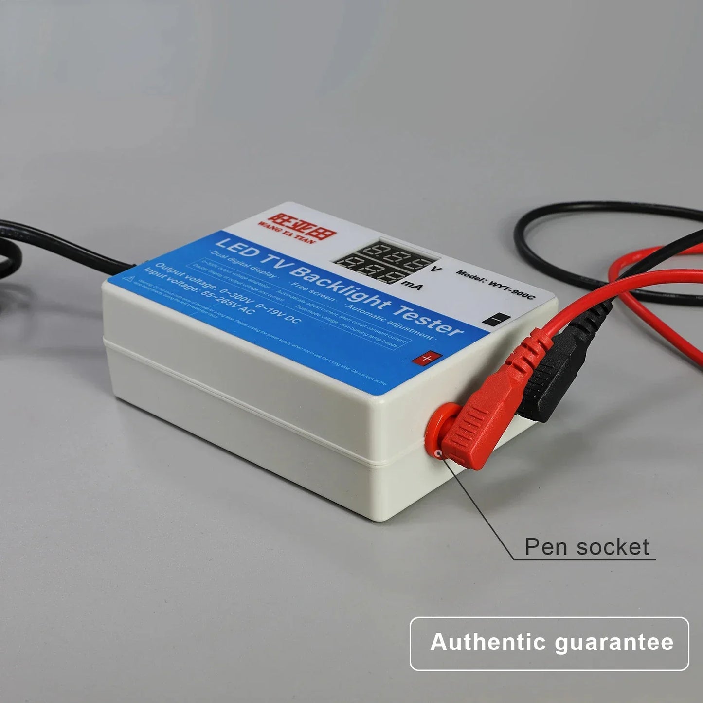 Multifunction LED Tester 0-300V — Voltage & Current Meter for TV Backlight Strips with Crowbar