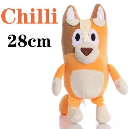 Bluey Dog Bingo Plush Toy — Soft Cartoon Stuffed Animal for Kids, Birthday & Christmas Gift