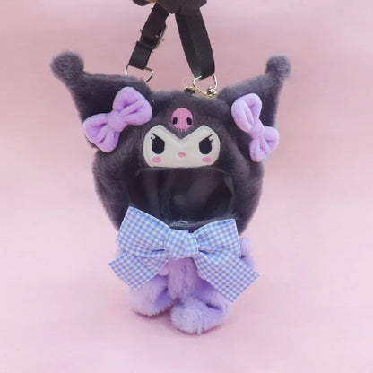 Sanrio Plush Doll Clothes — Kawaii Hello Kitty, Kuromi, Melody & Cinnamoroll Outfit for Labubu Plush Gift