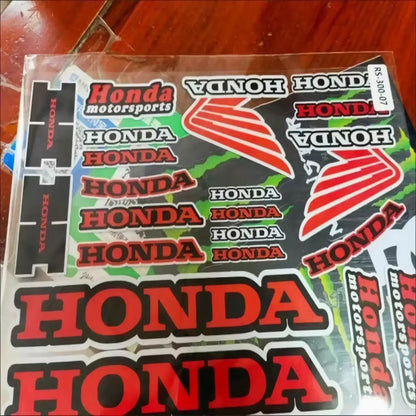 New Motorcycle Side Strip Sticker – Vinyl Decal for Honda Motorcycles, Reflective Car Styling and Decoration Sticker