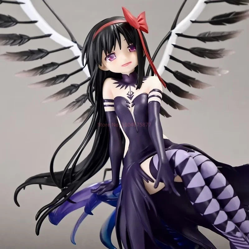 Puella Magi Madoka Magica Akemi Homura Figure – PVC Anime Girl Action Toy & GK Collectible Statue Gift