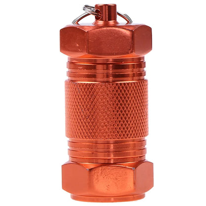 Waterproof Aluminum Pill Case – Capsule Container for Medicine & Outdoor Emergency Storage