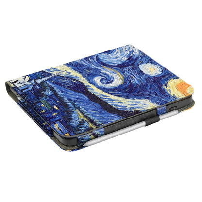 KOBO Libra 7" Leather Case – Hand Strap, Stand & Card Slot Cover for Libra Colour, Libra 2, Libra H2O (N428/N418/N873)