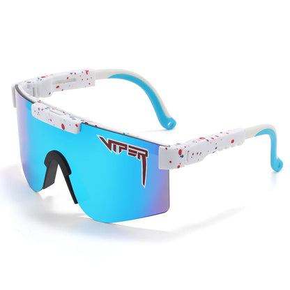 Youth Pit Viper Style Sunglasses – Sporty UV Eyewear for Kids, Teens & Small-Head Adults, Cycling & Driving Shades