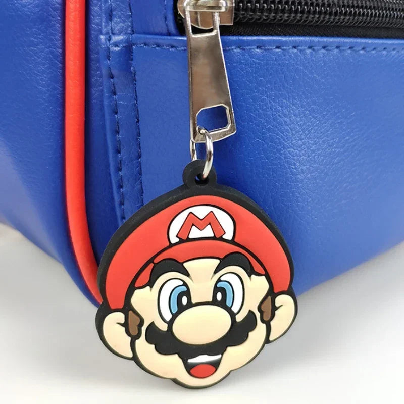 Super Mario Mini Backpack – Kids Cosplay Anime School Bag PU Leather Boys & Girls