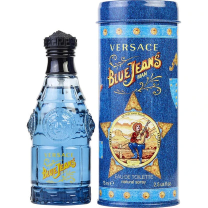 Versace Blue Jeans EDT for Men 75ml – Classic Fresh Blue Cola Fragrance