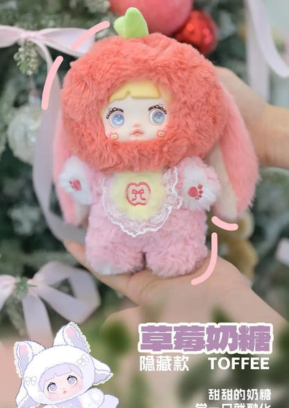 Nommi V3 Fruits Series Dream Eyes Blind Box – Plush & Vinyl Bag Pendant Toy Gift for Kids