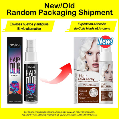 30ml Temporary Hair Color Spray - Instant DIY Hair Dye for Halloween, Parties, Costumes & Creative Hair Styling