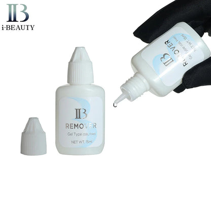 I Beauty 15ML Eyelash Extension Gel Remover — Clear Glue Remover for Professional Use
