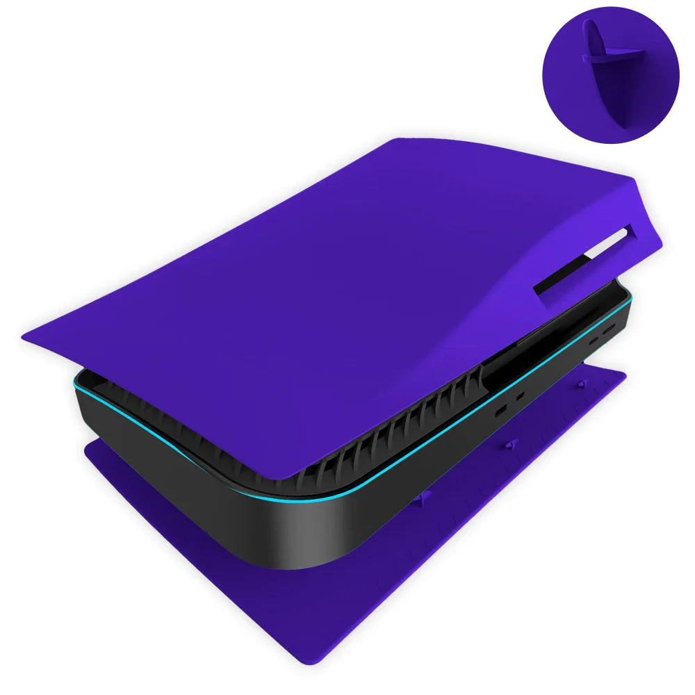 PS5 Disc Edition Console Faceplate Cover – Replacement Backplate Protective Shell Skin for PlayStation 5