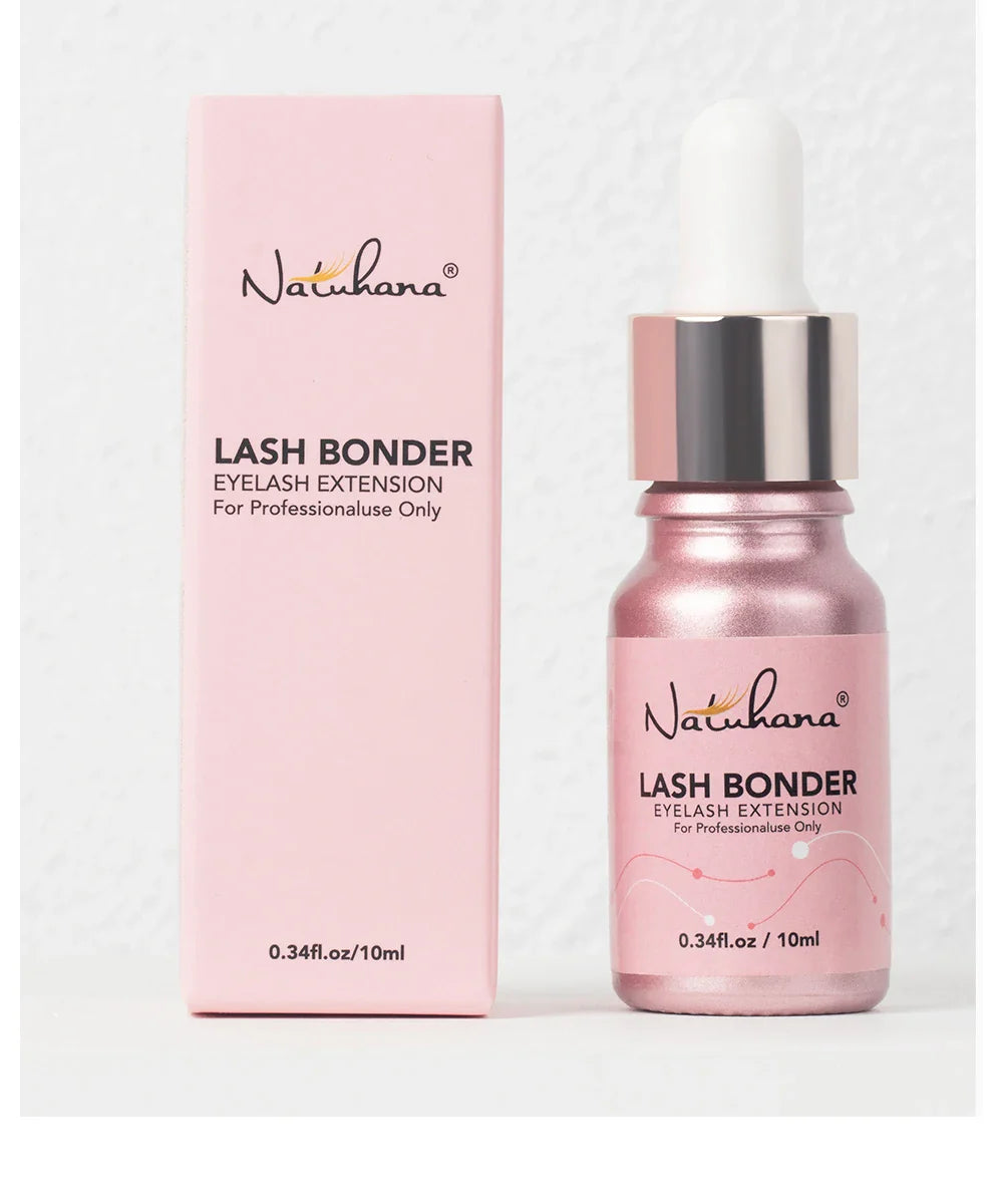 NATUHANA Lash Bonder – Waterproof, Oil-Proof Eyelash Extension Sealant with Long-Lasting Retention and Glue Accelerator