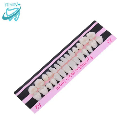 Ultra-Thin Resin Dental Veneers — Temporary Upper & Lower Teeth Whitening Veneer, Shade A2 (#23)