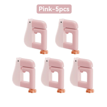 Thinking Duck Portable Hook — Non-Punching Hanging Decor for Table, Wall, Wallet & Handbag, Student & Office Supplies