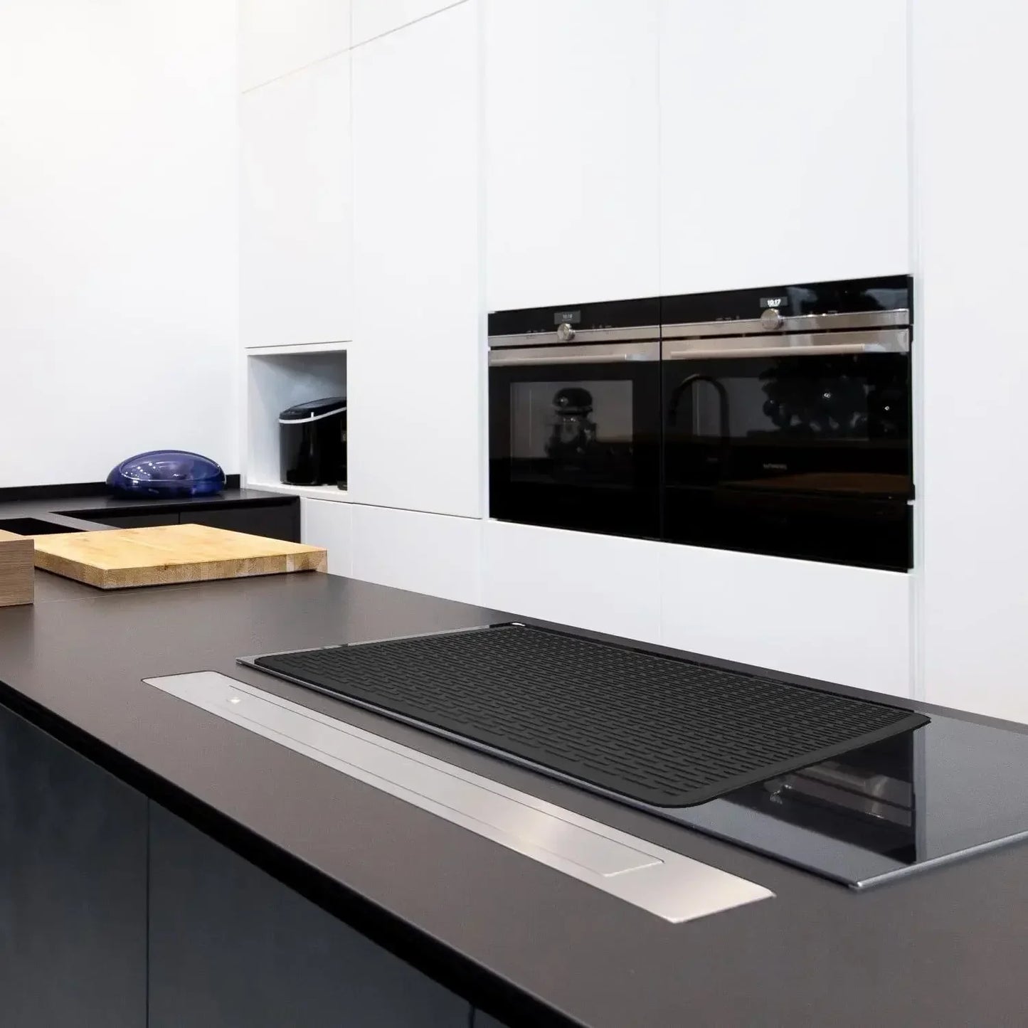Large Silicone Stove Mat | Multifunctional Induction Stove Top Cover & Kitchen Drain Protector